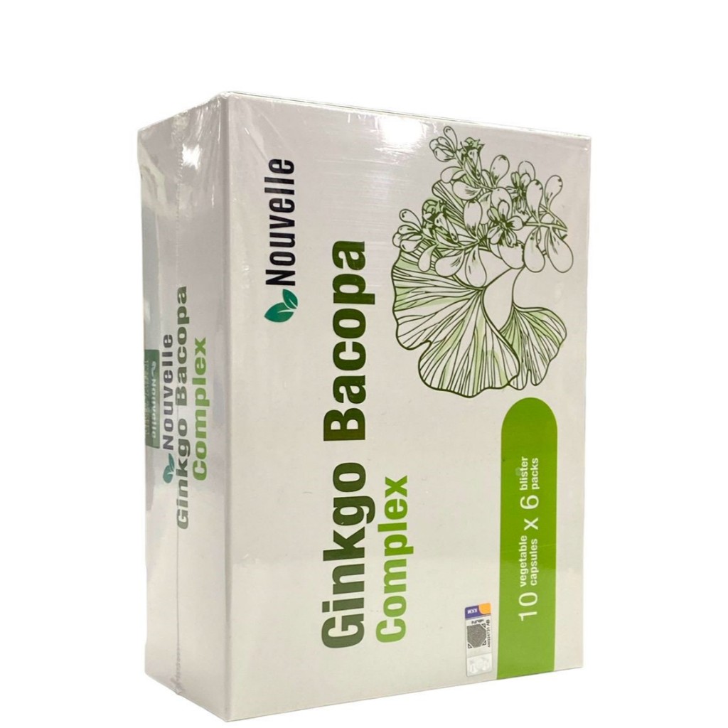 NOUVELLE GINKGO BACOPA COMPLEX[MEMORY AND BLOOD CIRCULATION BOOSTER ...