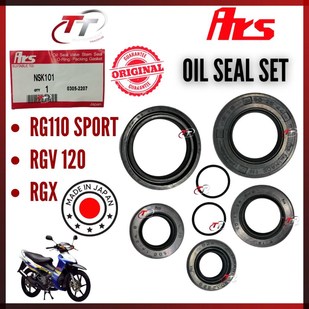 RGX RGV 120 RG110 SPORT RG 110 Oil Seal Set Gasket Oring Engine ENJIN ...