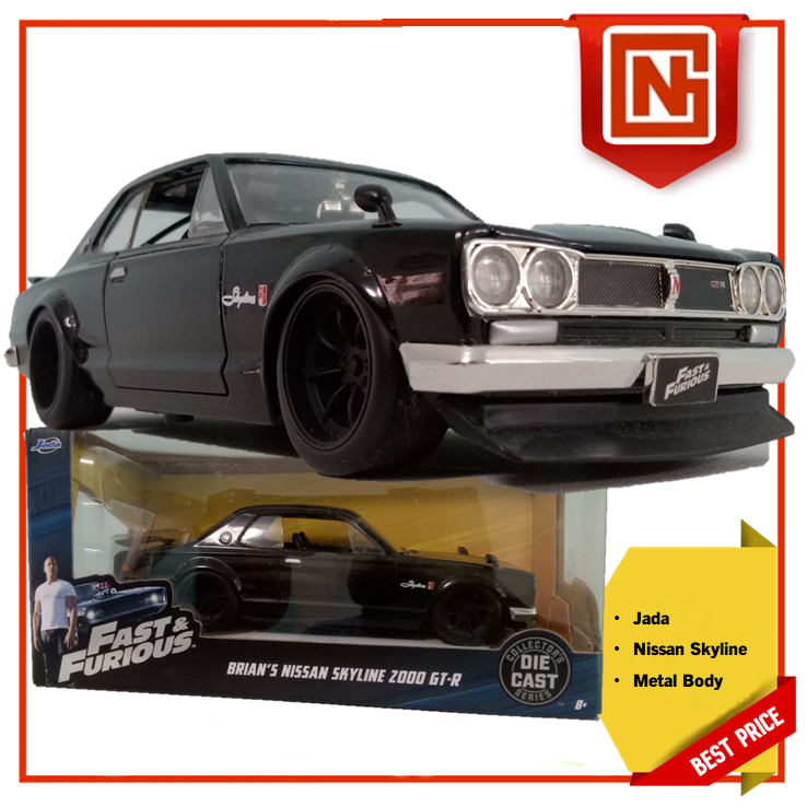 JADA Die Cast 1:24 Bryans Nissan Skyline 2000 GTR (Fast & Furious