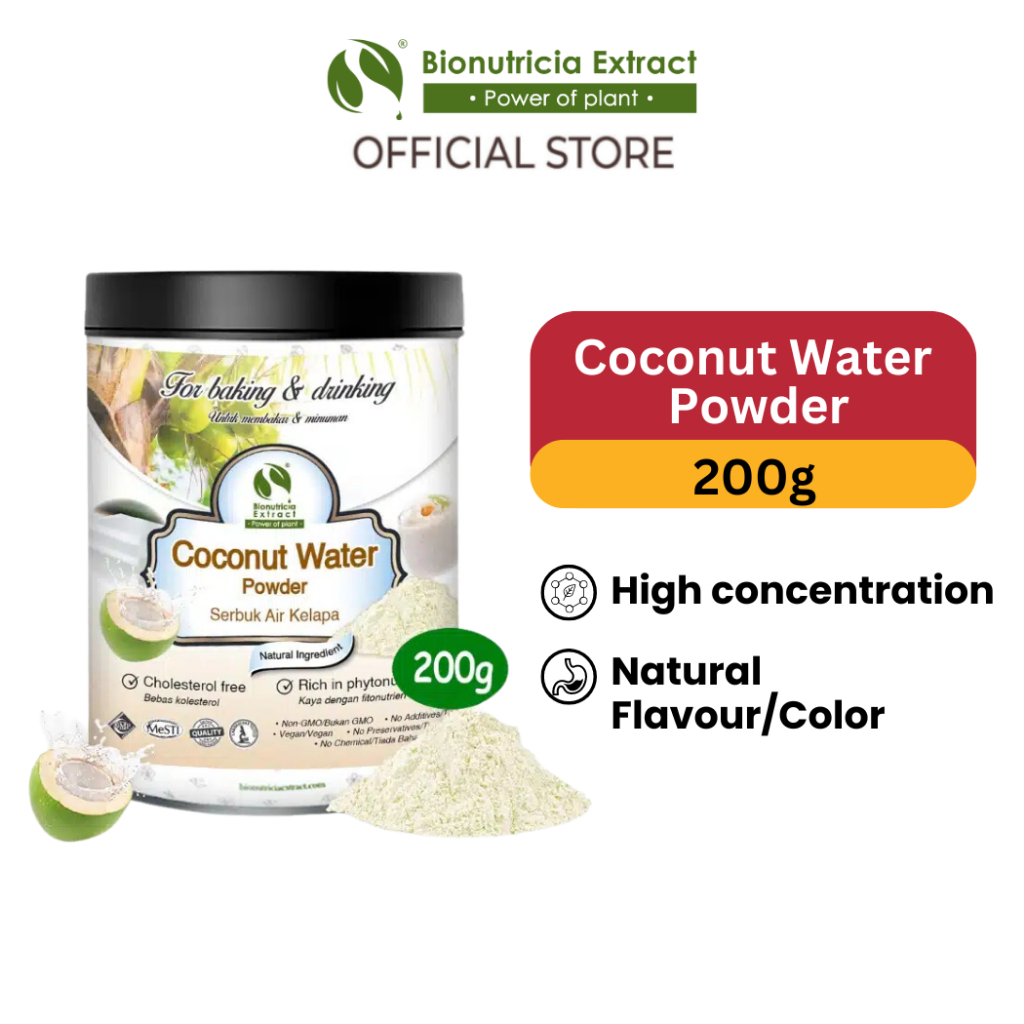 Bionutricia Coconut Water Powder 200g | Shopee Singapore