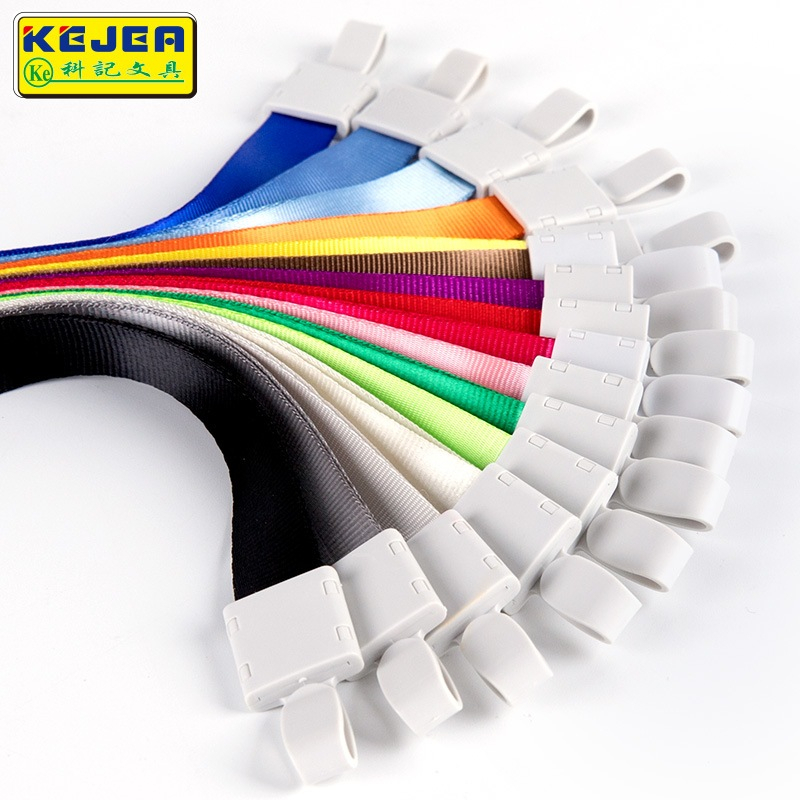 25PCS Id Lanyard With Plastic Hook School office supplies ID card ...
