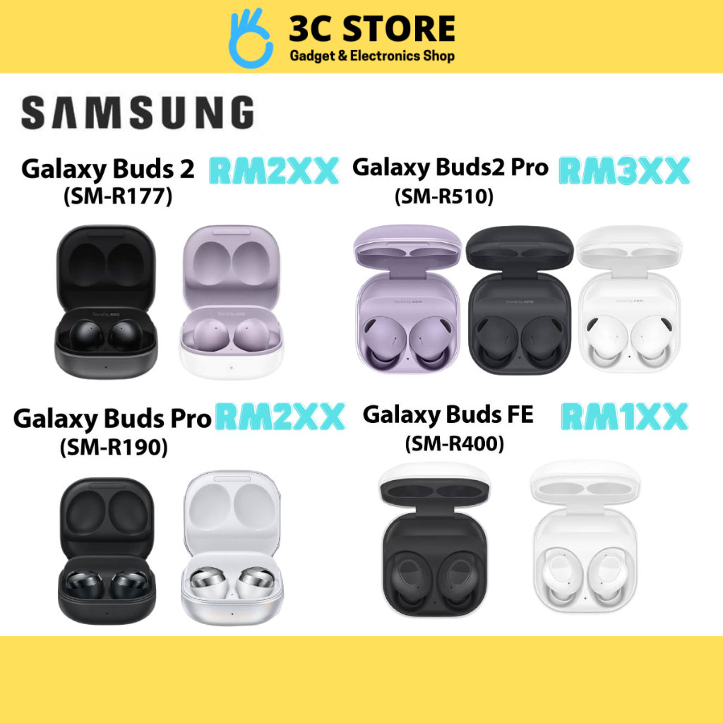 Samsung Galaxy Buds 3/Buds 3 Pro/Buds 2 Pro / Buds 2 /Buds Pro / Galaxy ...