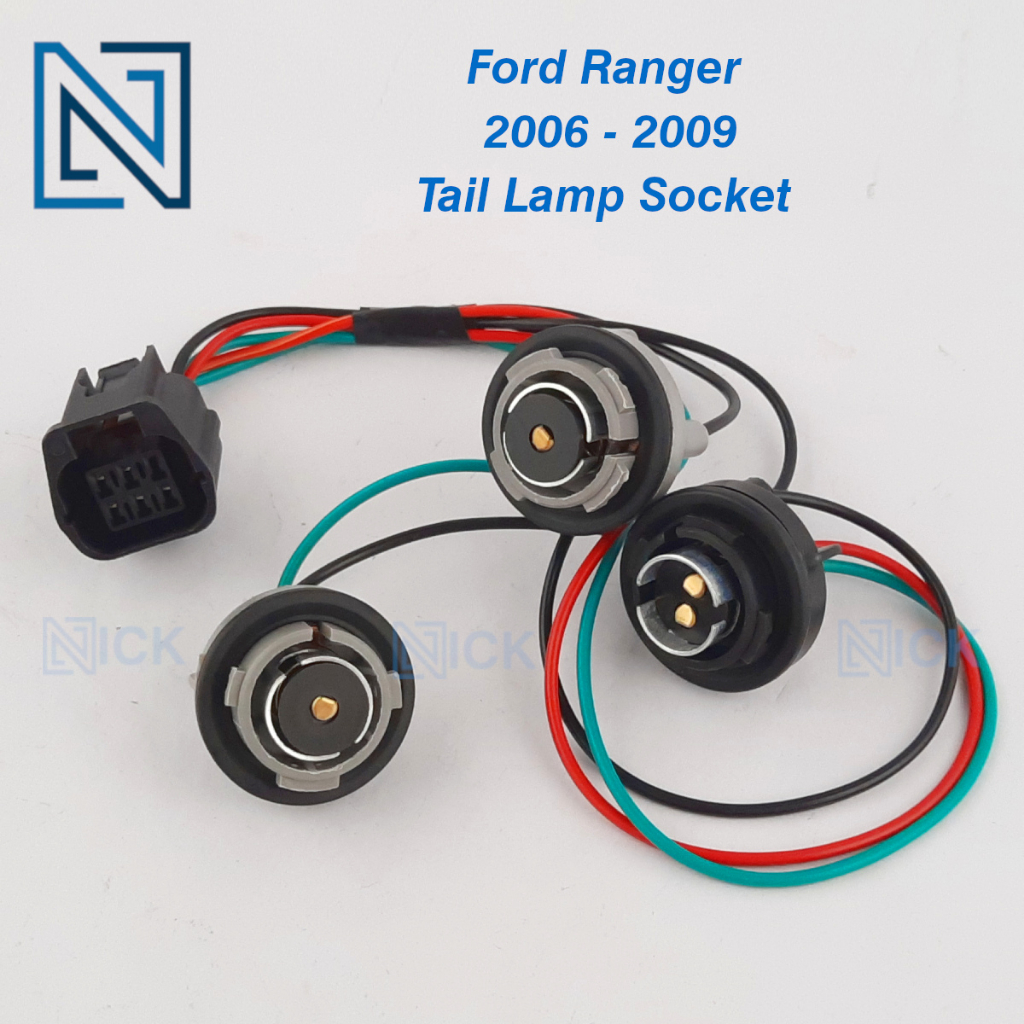 Ford Ranger 2006 - 2009 Tail Light Bulb Socket Rear Lamp 1156 1157 ...