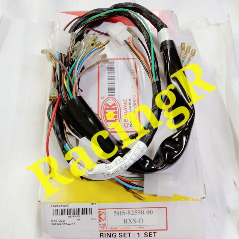 YAMAHA YB100 RXS OLD RXS 115 37L WIRING SET TAIWAN IKK RXS115 RX RX100