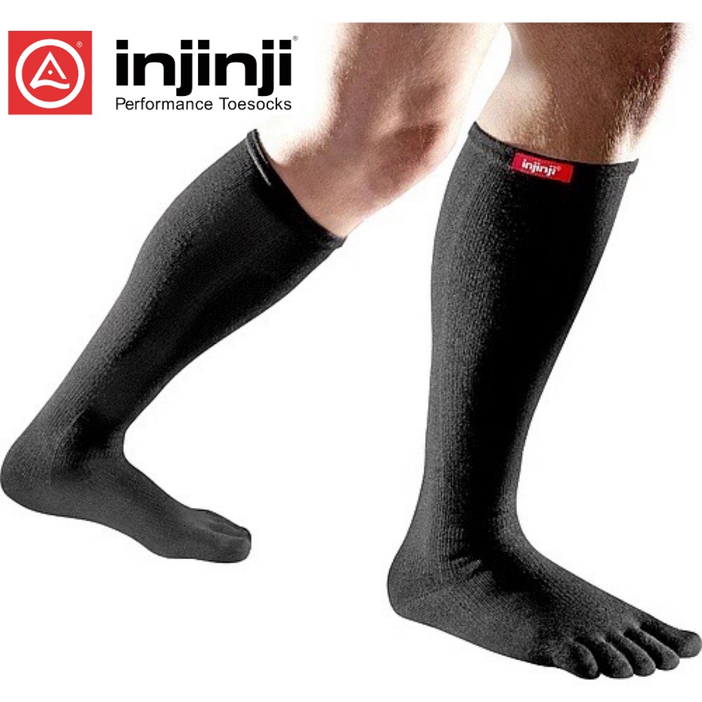 Injinji Performance Compression Toe Socks Black Shopee Singapore