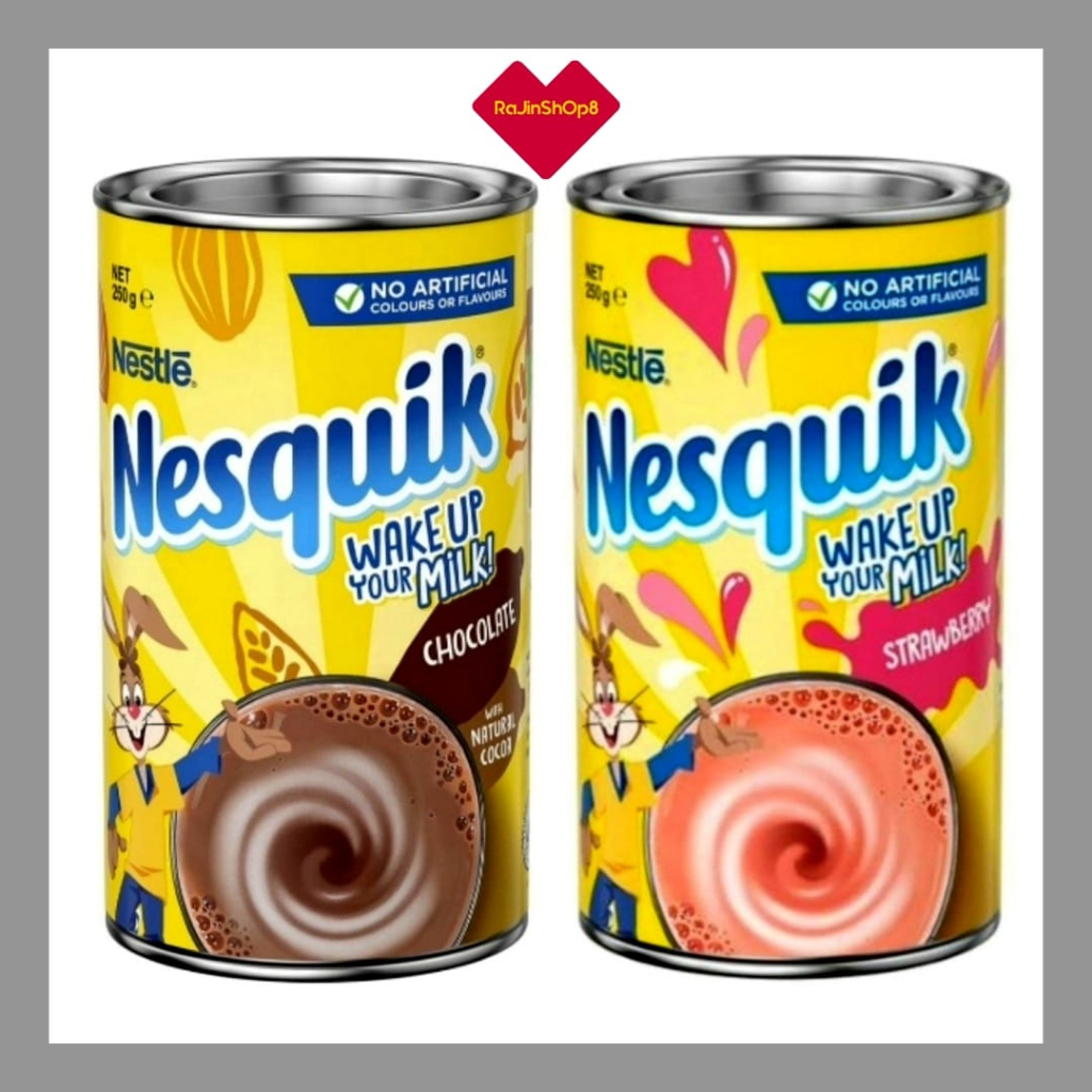 Nestle Nesquik Strawberry Flavoured Milk Drink 250g / Nestle Nesquik ...