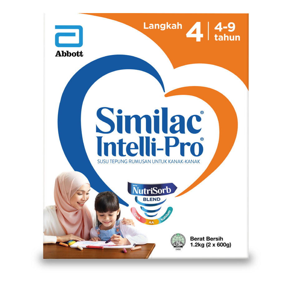 Abbott Similac Intelli-Pro Step 4 4-9 years 600g/ 1.2kg | Shopee Singapore