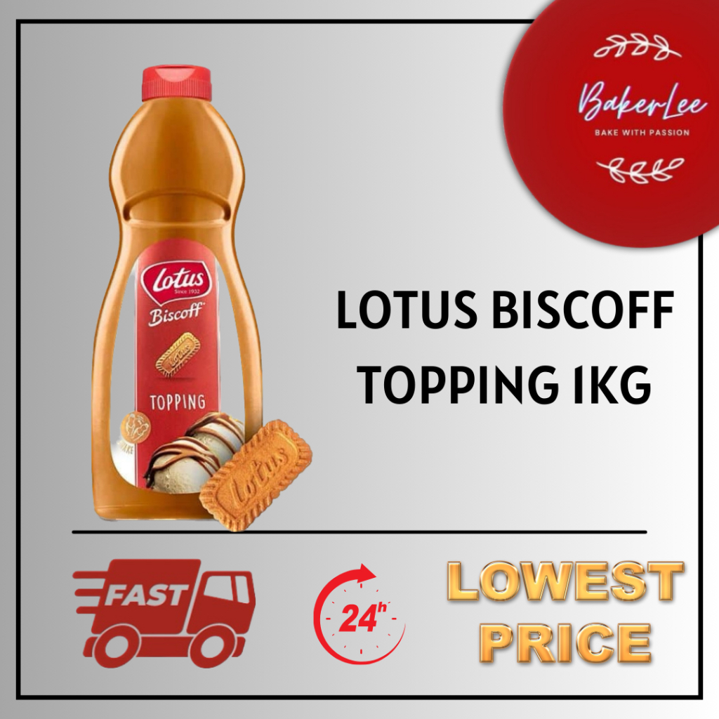[EXPIRED] LOTUS BISCOFF TOPPING 1KG MADE IN EU TOPPING SAUCE 1KG CAFE ...