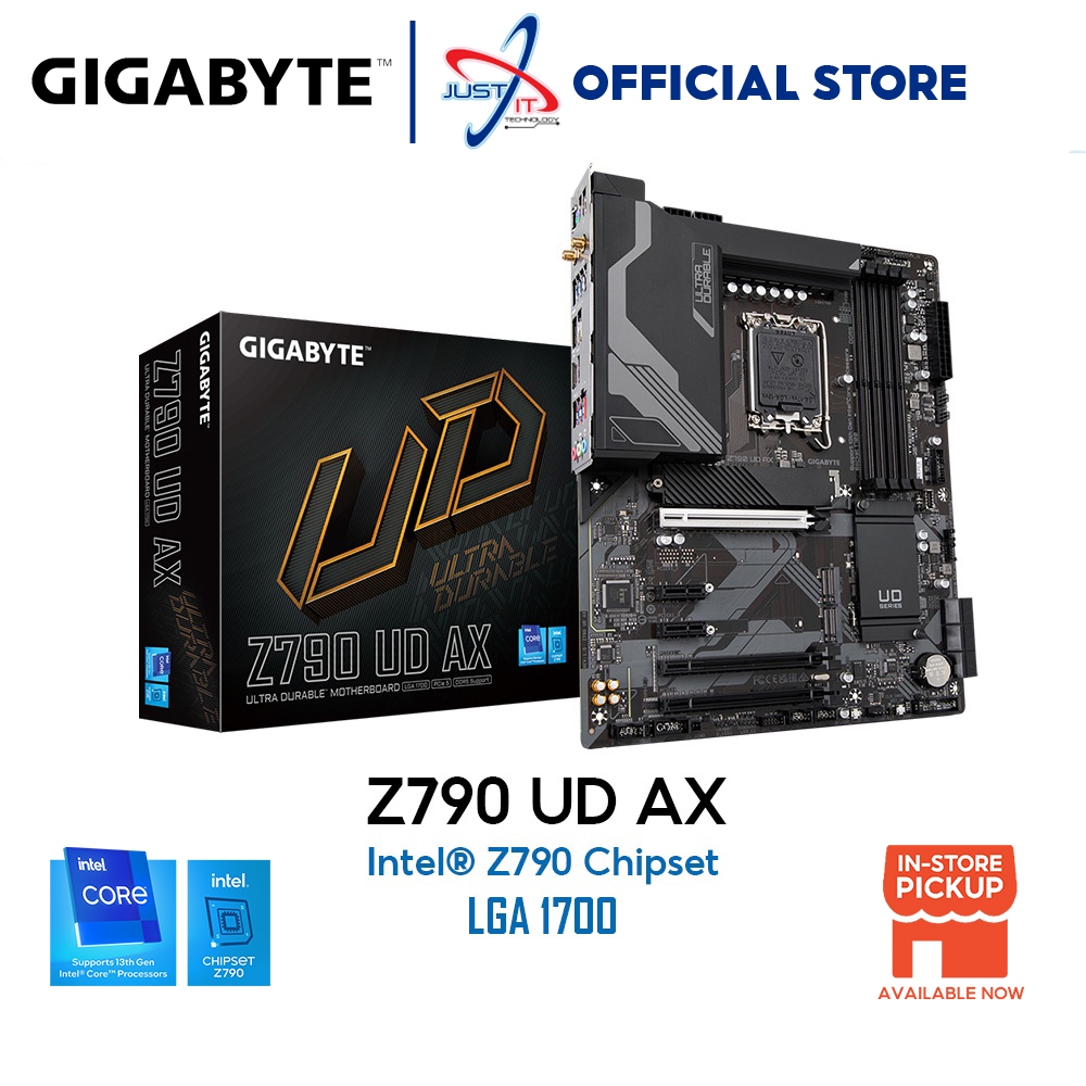 Gigabyte Z790 Ud Ax - 1.0 - Motherboard - Atx - Lga1700 Socket