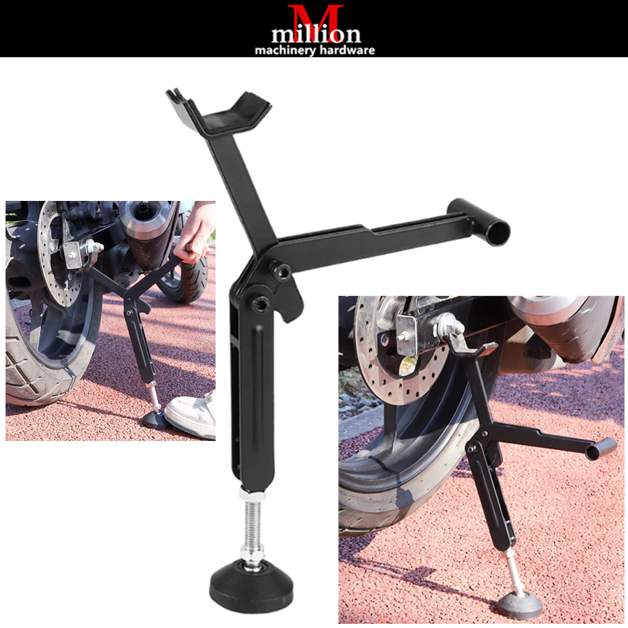 Motorcycle Jack Kickstand Wheel Support Side Stand Paddock Stable