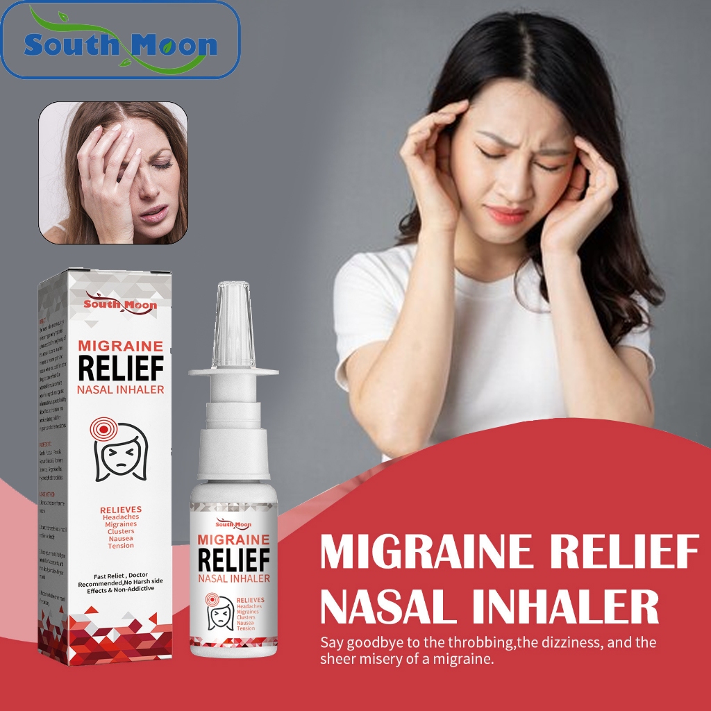 South Moon Migraine Relief Nasal Inhaler Care Nasal Relief Headache