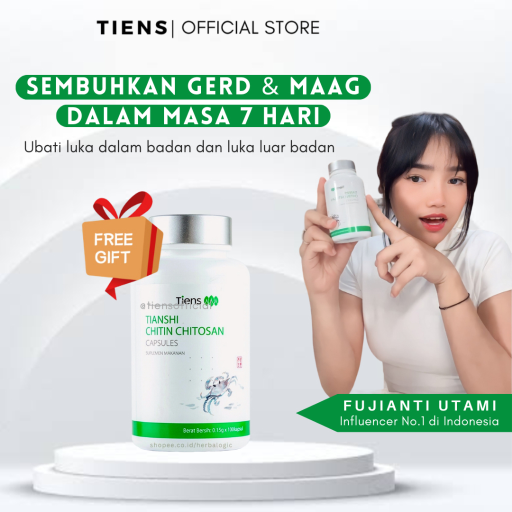 HQ Chitin CHITOSAN TIENS GERD UBATI Medicine In The Body And Outer ...