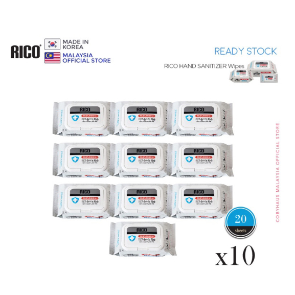 RICO Korea Baby Wet Wipes Bundle (Sensitive/Signature/Premium/Baby ...