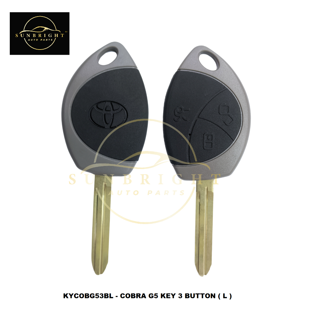 COBRA G5 KEY 3 BUTTON ( L ) | Shopee Singapore