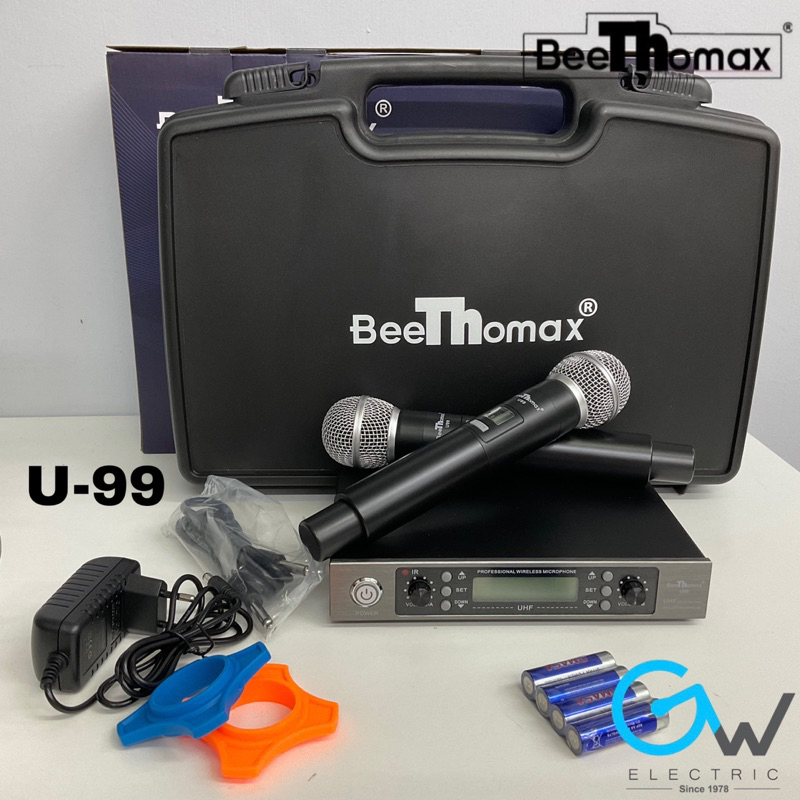 Beethomax U99 Wireless Microphone Shopee Singapore