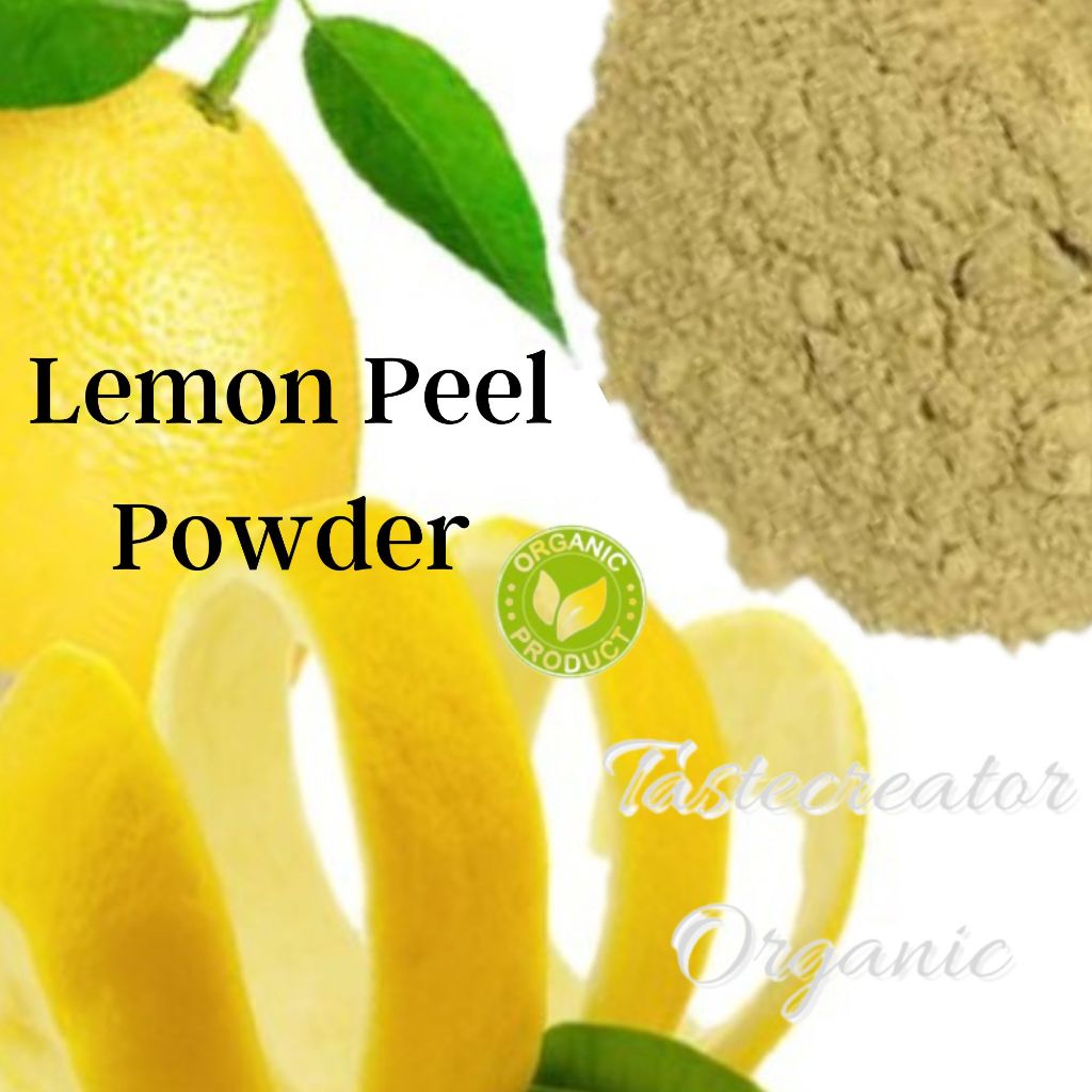 Lemon Peel Powder Serbuk Kulit Lemon 柠檬皮粉 Citrus Limon Powder | Shopee ...