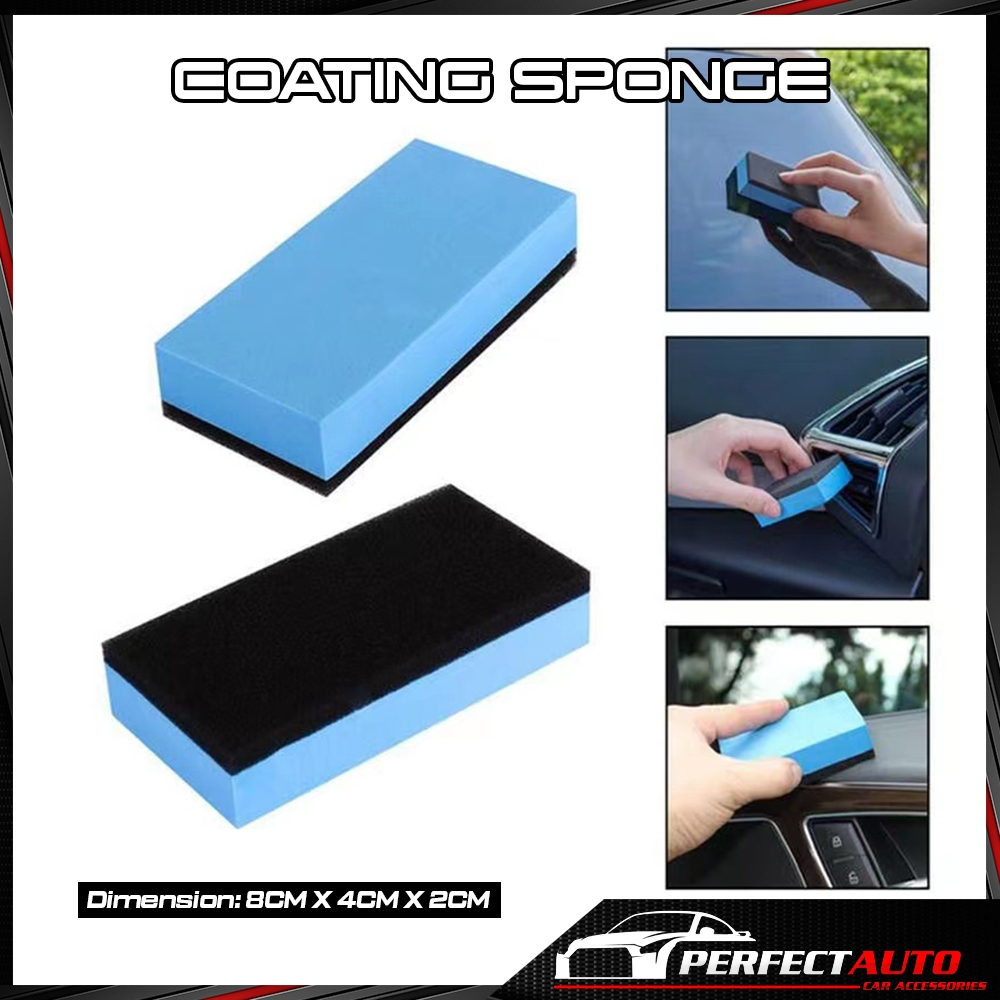 COATING SPONGE/COATING APPLICATOR PAD SCRATCH REMOVER WAXING SPONGE ...