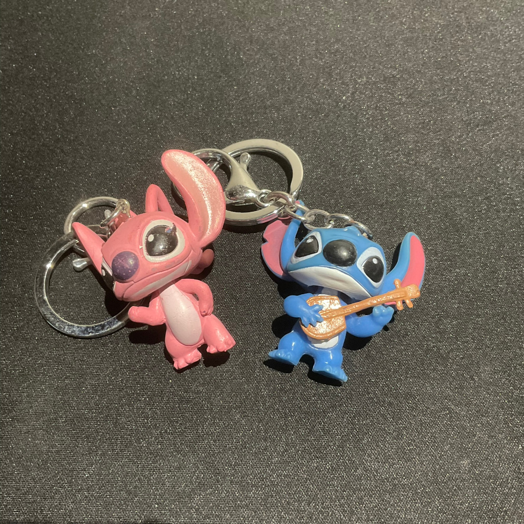 Stitch and Angel Keychain (Bundle Set) | Shopee Singapore