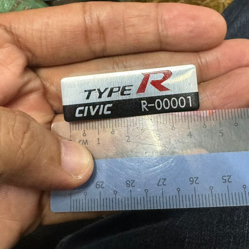 civic type r emblem stiker siri/Type r fk8 fl5 dc5 fd2r | Shopee Singapore