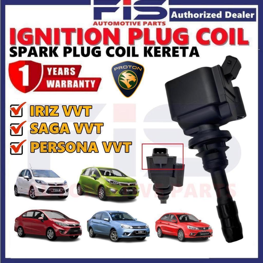 FIS Car Ignition Coil Plug Proton Iriz New Persona VVT Saga Spark Koil