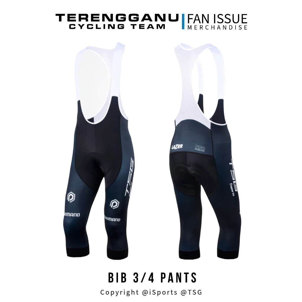 Authentic Tsg 2024 Fan Issue Bib 3 4 Pants Cycling Bicycle Rb Mtb Road 