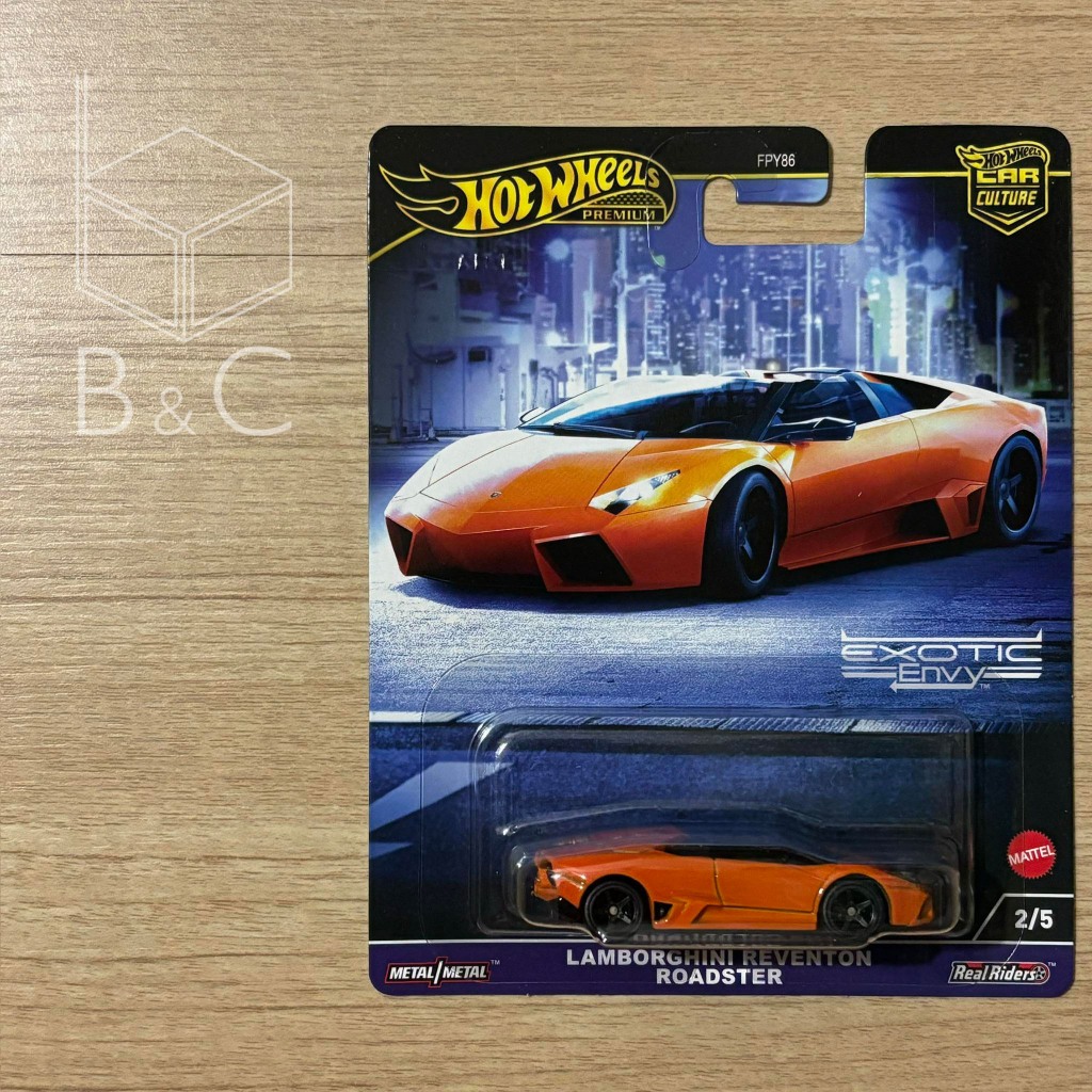 Hotwheels HW Hot Wheels Premium Lamborghini Reventon Roadster (Car ...