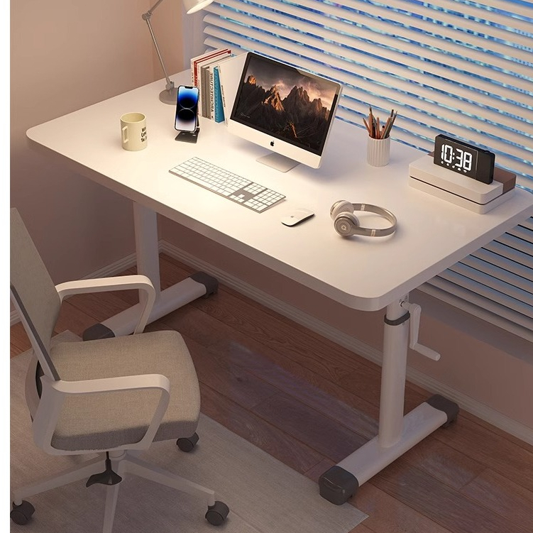 Lifting Meja Study Adjustable Table Computer Desk Nordic Meja Komputer ...