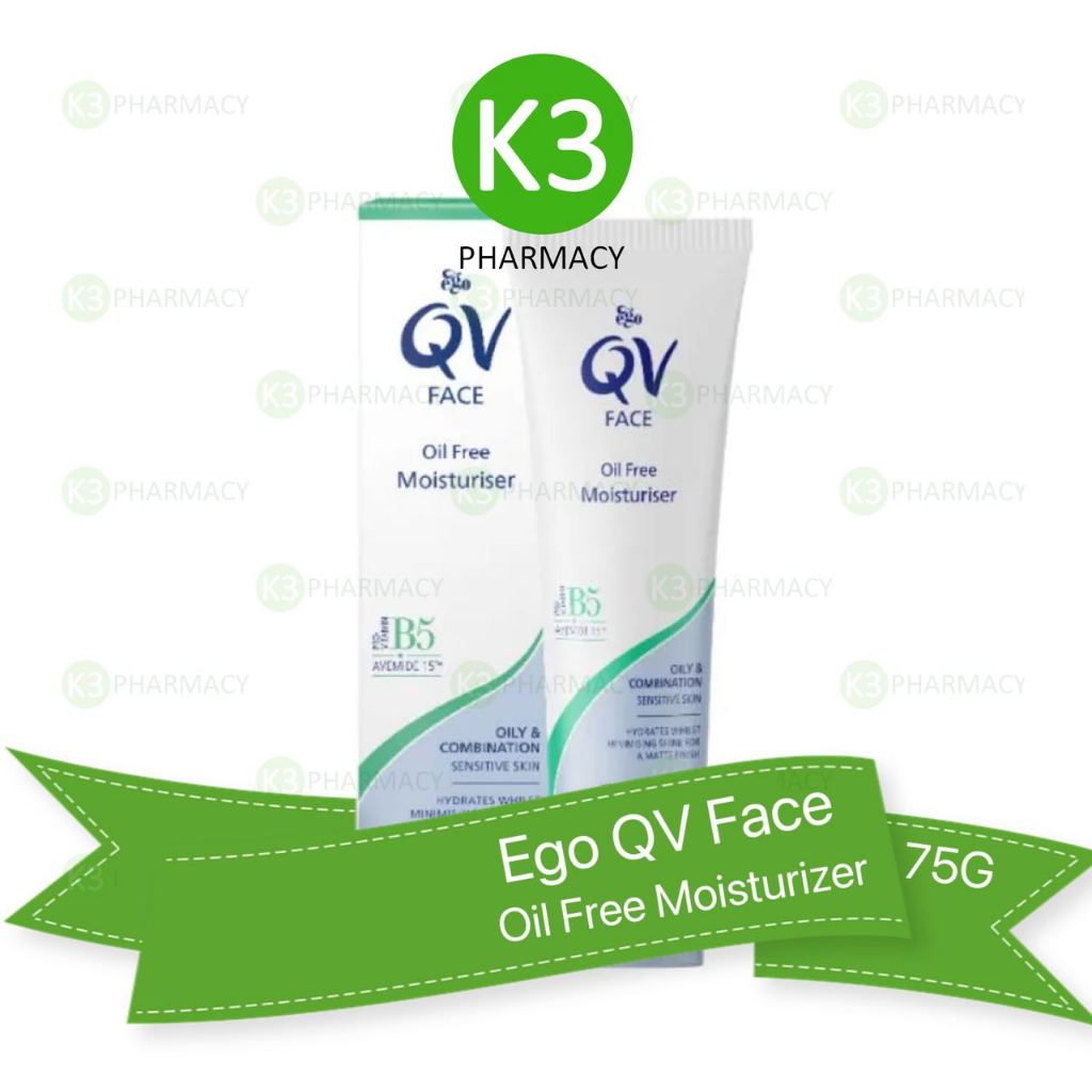 Ego QV Face Oil Free Moisturizer Matte Finish (75G) | Shopee Singapore