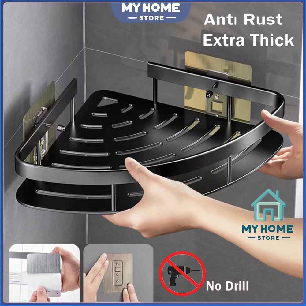 Bathroom Rack Bathroom Shelf Corner Shelf Bathroom Storage Toilet Rack ...