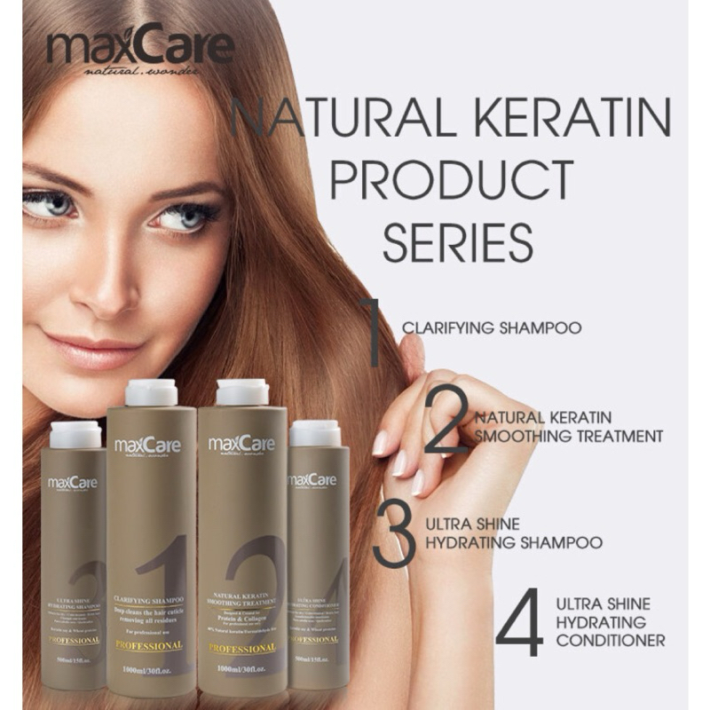 Maxcare ultra shine hydrating shampoo/conditioner 500ml | Shopee Singapore