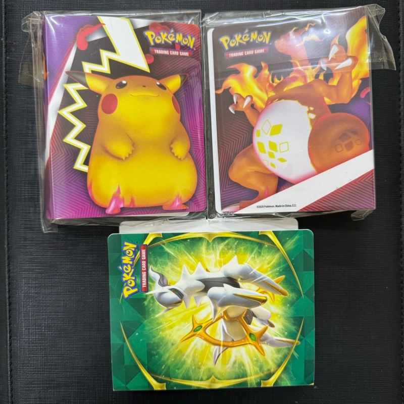 Pikachu/Charizard/Arceus Card Holder & Mini Binder Starter - PTCG ...