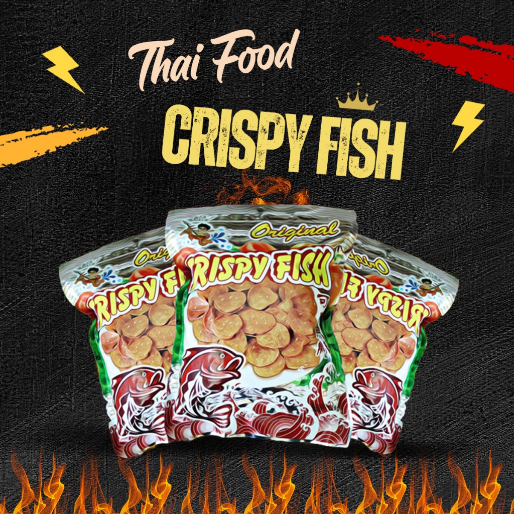 Sea Snack Crispy Fish Snack Crispy fish 120G | Shopee Singapore