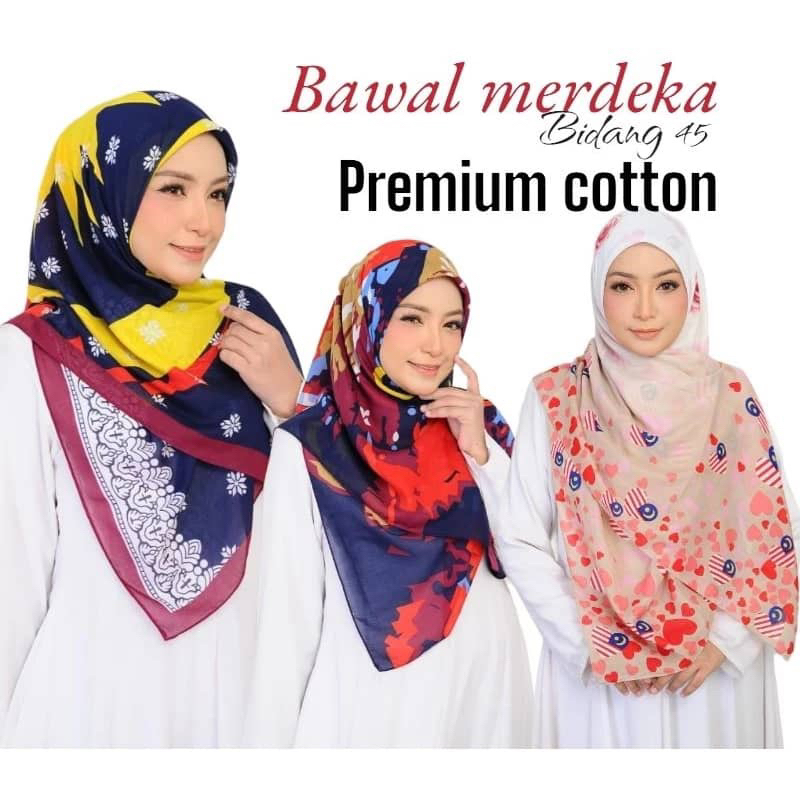 BAWALK MERDEKA BIDACOTTON CRANG 55/60 BAWAL MERDEKA COTTON PREMIUM ...