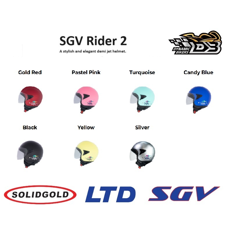 SGV Rider 2 Helemet (Topi Keledar SGV Raider 2) | Shopee Singapore