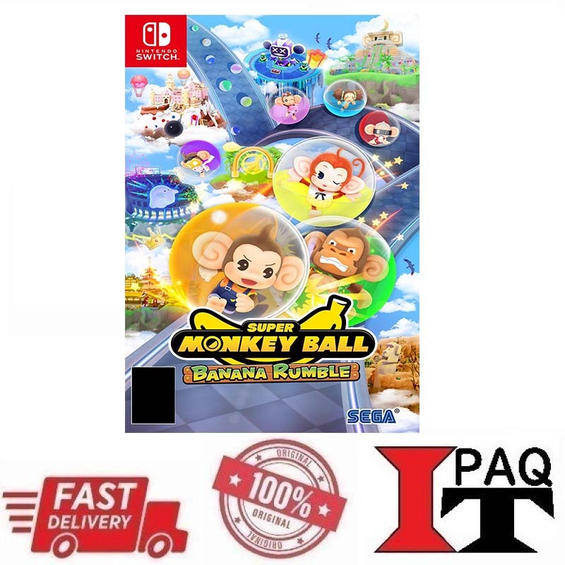 Nintendo Switch Super Monkey Ball Banana Rumble (Asia English) | Shopee ...