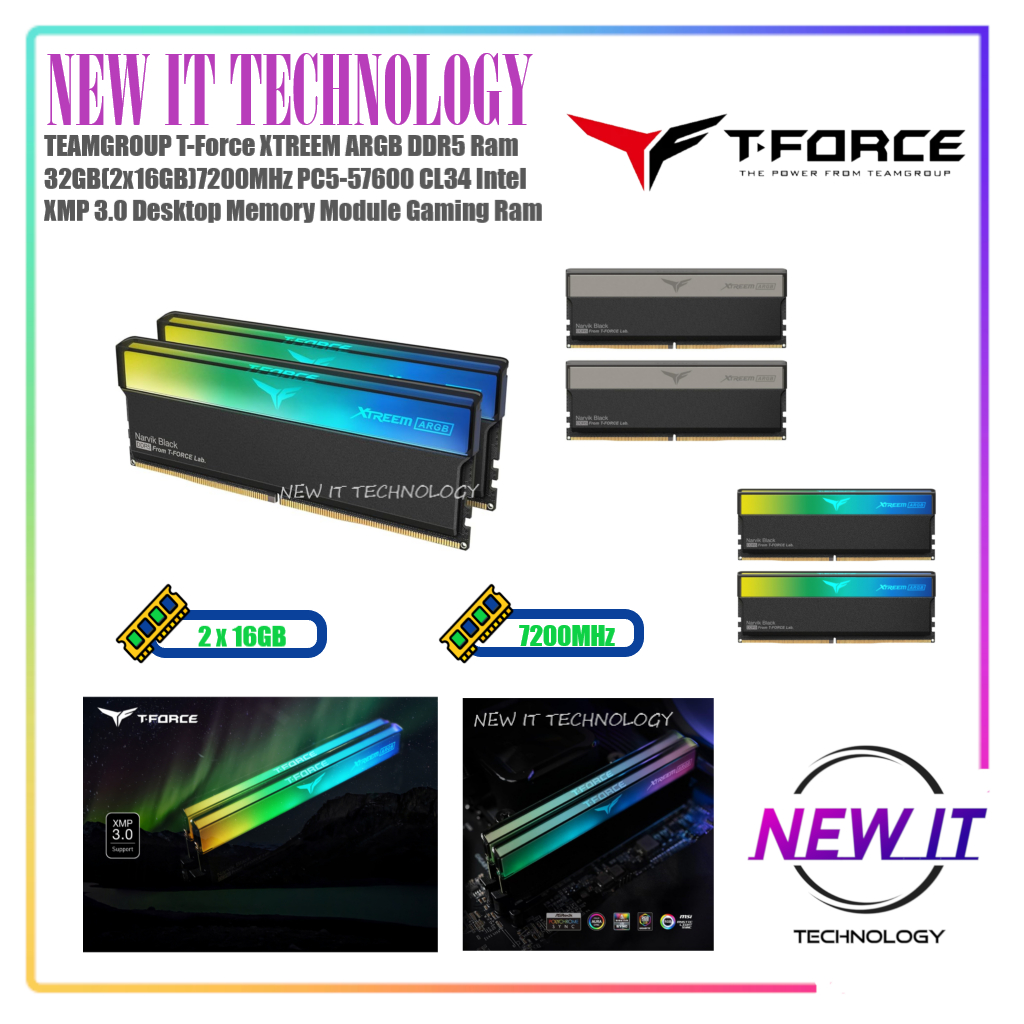 t force xtreem argb ddr5 ram xtreem ram
