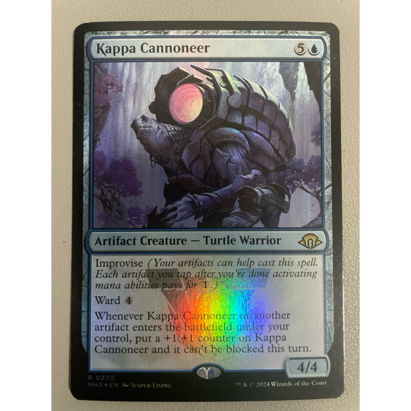 MTG:Modern Horizons 3 (MH3) R0270 - Kappa Cannoneer (Foil) | Shopee ...