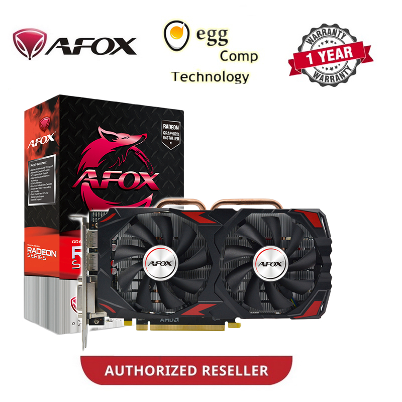 XFX AMD RX 580 / AFOX RX 580 8GB GDDR5 2048SP GRAPHIC CARD AMD RADEON ...