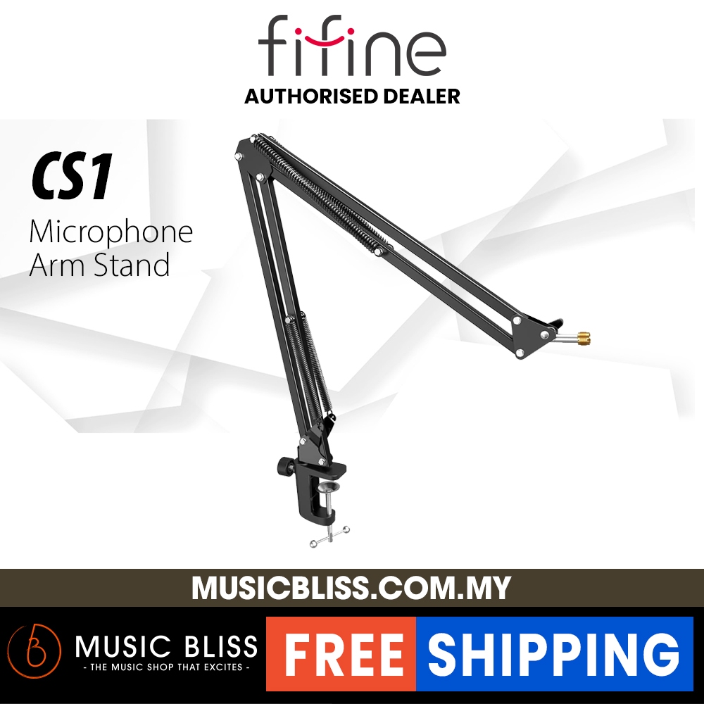 FIFINE CS1 Microphone Arm Stand for Voice-over, Gaming, Recording ...