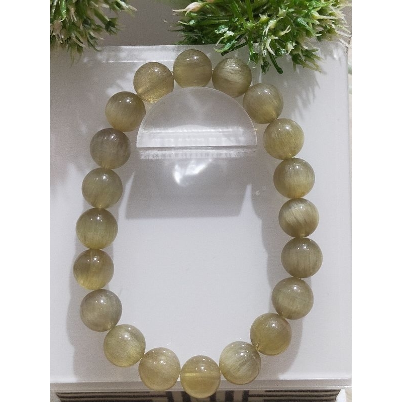 Silky Fluorite Bracelet [Good Grade 100% Natural] 拉丝萤石手串  