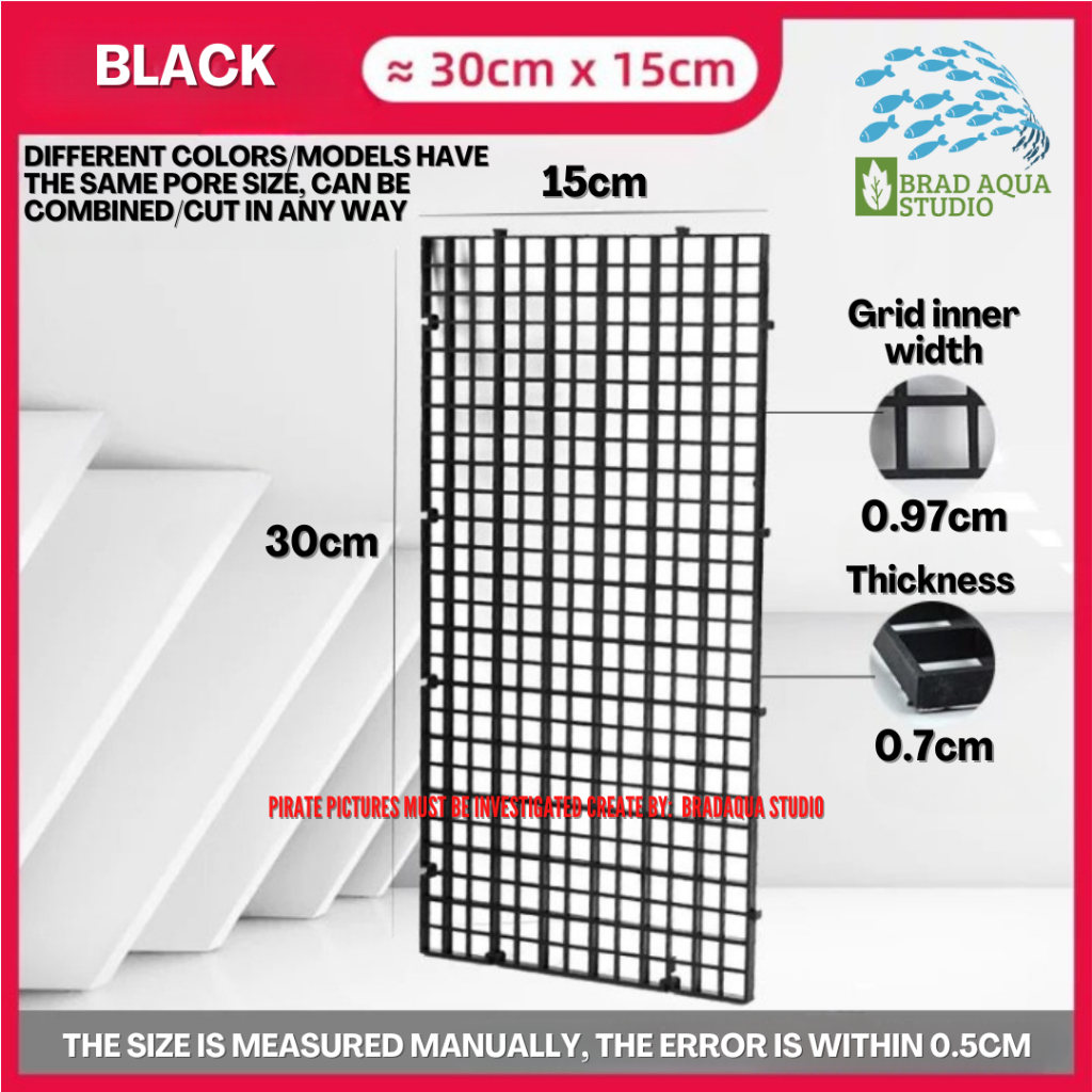 AQUARIUM Divider Trays Plastic Grid Isolate Board Divider Durable ...