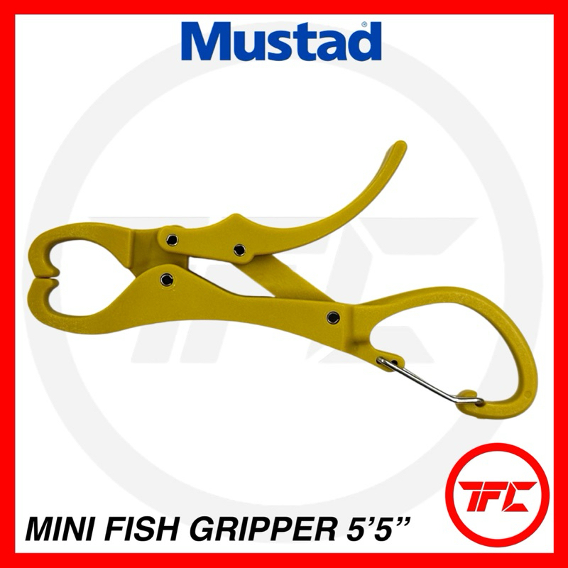 Mustad Mini Fish Gripper 5'5” MT090 Lip Grip Micro Fishing Tool