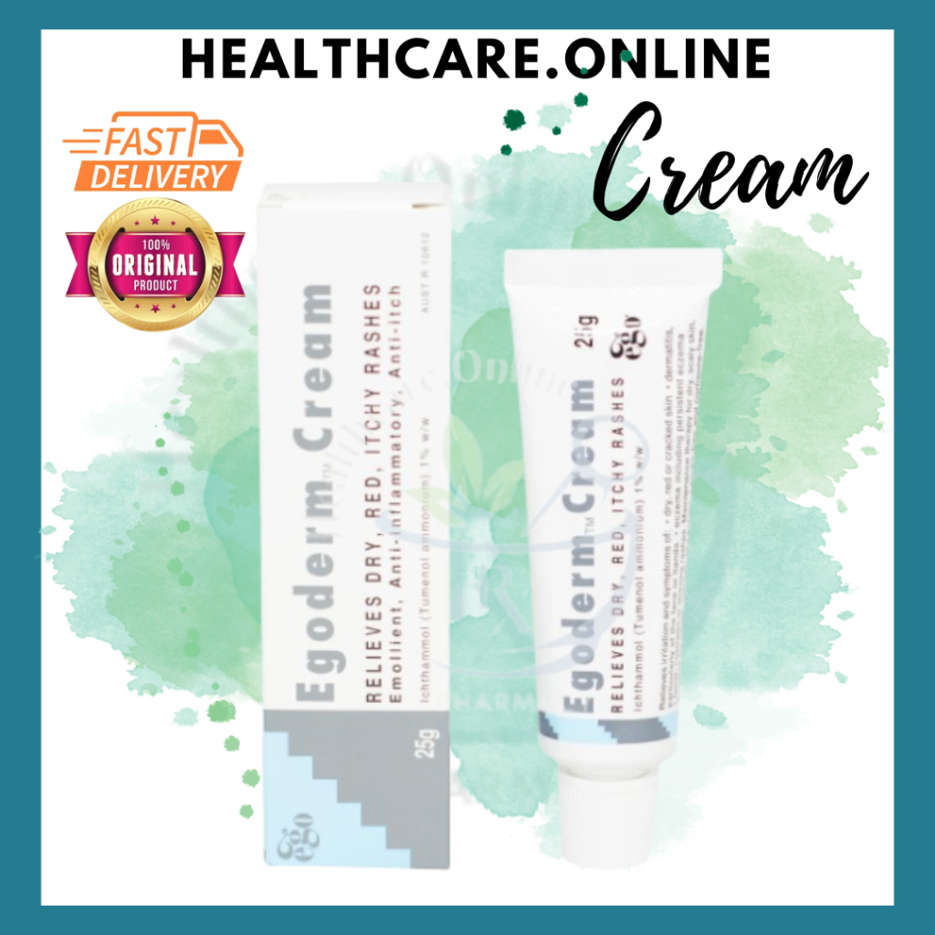 EGODERM 25G (RELIEVES AND PROTECTS RED, ITCHY RASHES) | Shopee Singapore