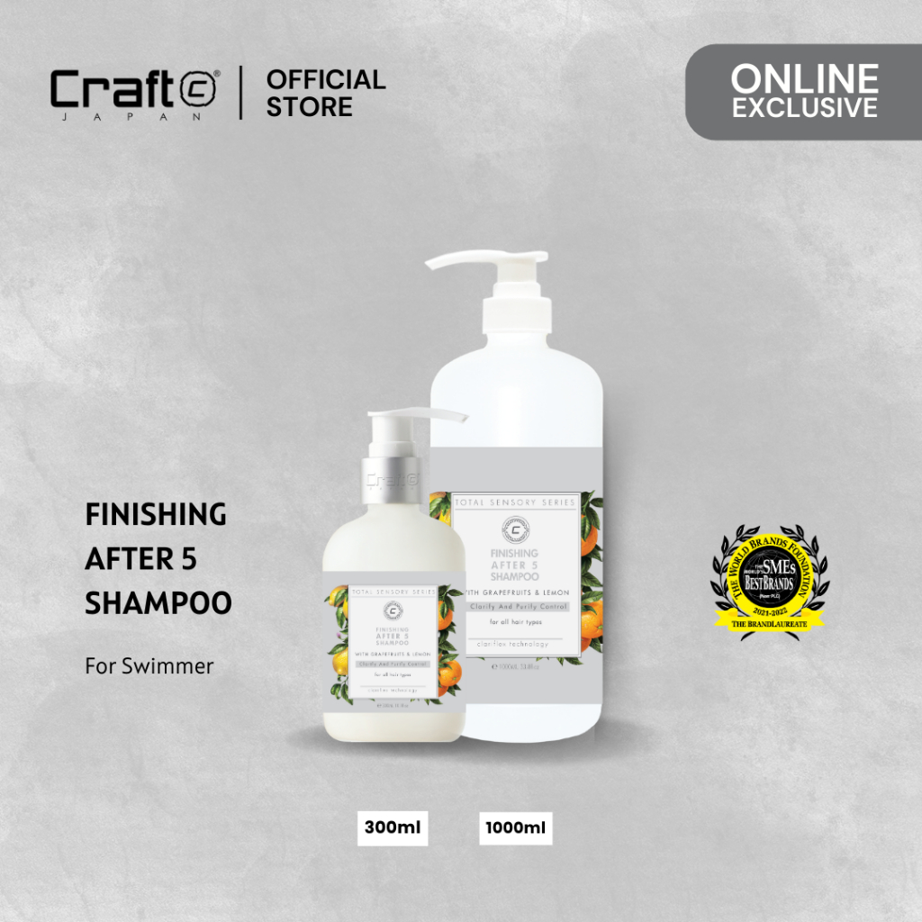 CRAFT TOTAL SENSORY FINISHING AFTER 5 SHAMPOO 300ML (Clarify and Purify ...