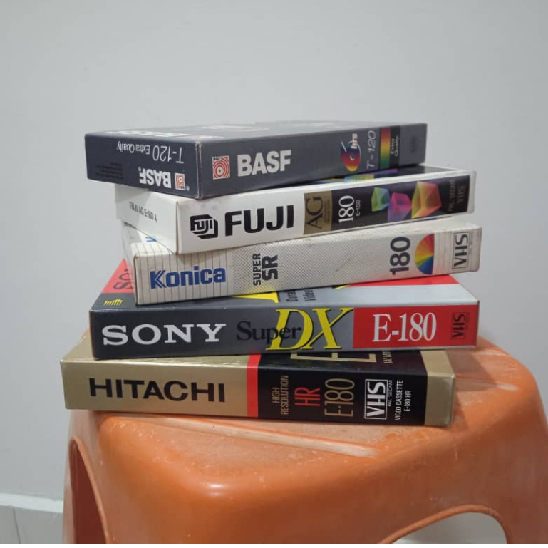 Used VHS Tapes (x 1Pc) | Shopee Singapore