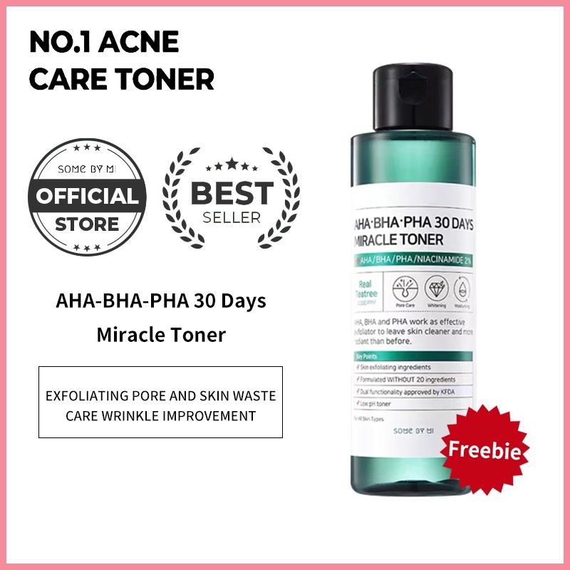 Some By Mi Aha Bha Pha 30 Days Miracle Toner 150ml Exfoliating, Pore ...
