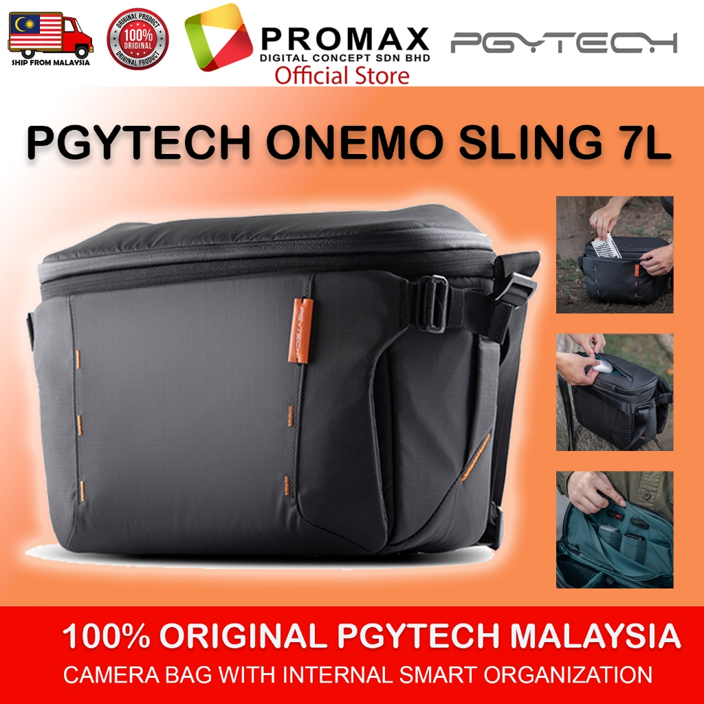 PGYTECH OneMo Sling Bag 7L Crossbody Camera Bag For DSLR and Mirrorless Cameras Photography Bag