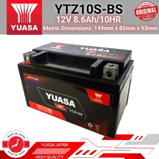 YTZ10SGEL 12V 8.6AH GEL Replacement Battery compatible with Yuasa