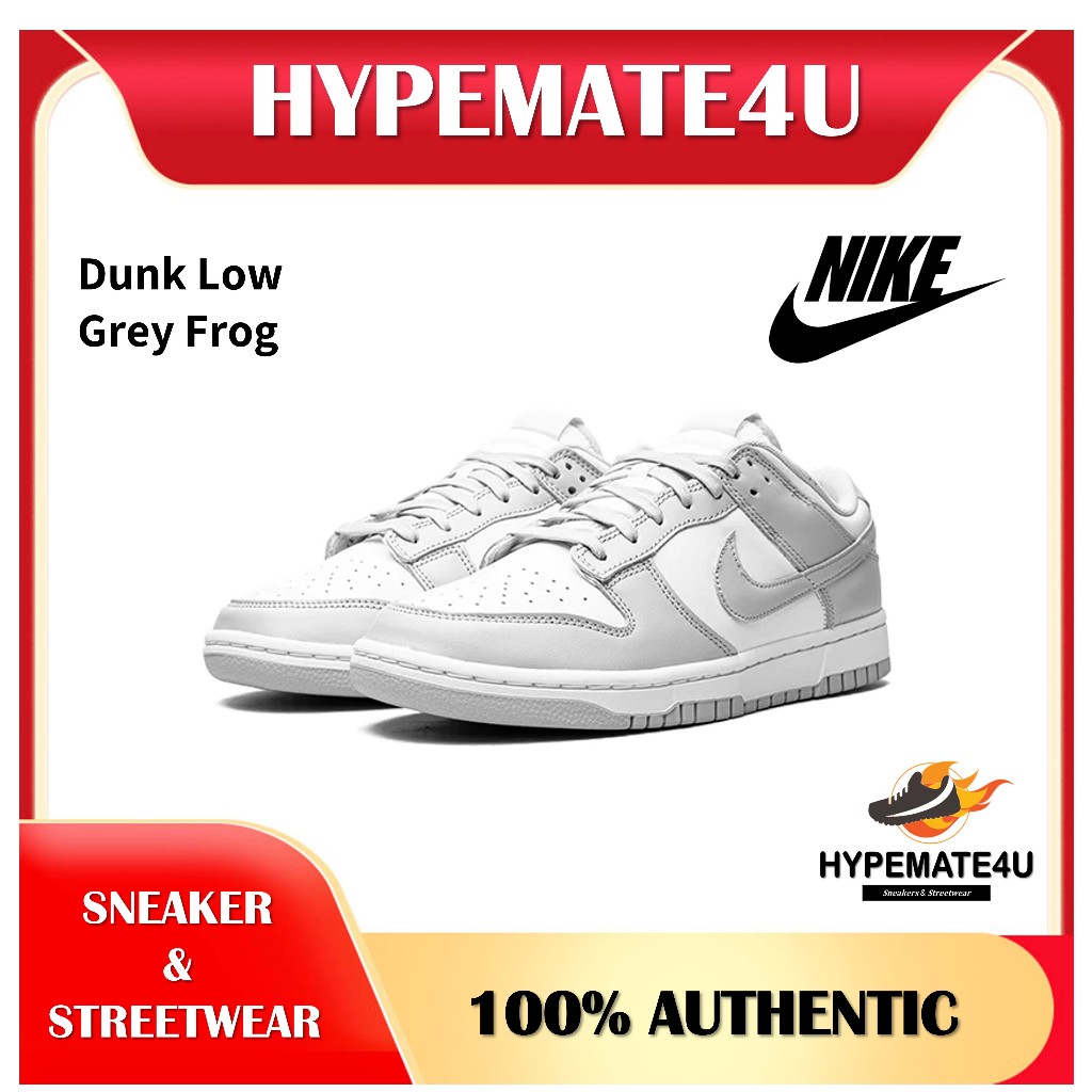 Nike Dunk Low - Grey Frog⁣ (Men) | Shopee Singapore