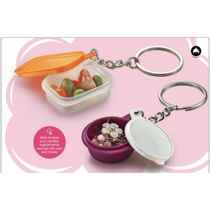 Tiny on sale tupperware keychain